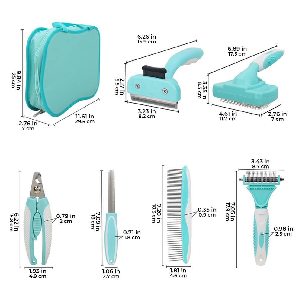 Professional Care Kit Comprehensive Pet Grooming Tool Set - Mprsstore